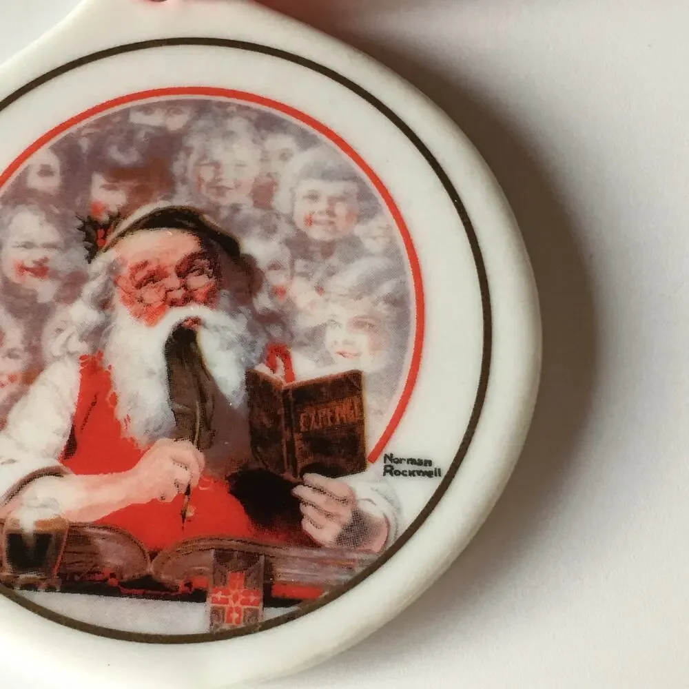 JCPenney 1998 Santa ornament, Christmas ornament